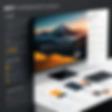 Best Practices for Web Design Infographic displaying best practices for web design using Adobe Spark