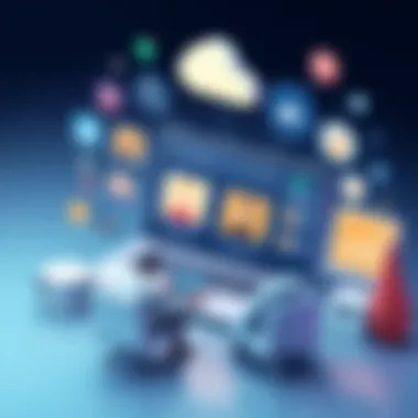 Enhanced Collaboration Features in Community Software Visual representation of enhanced online collaboration features