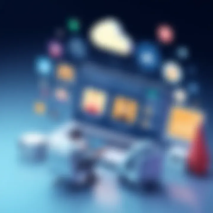 Enhanced Collaboration Features in Community Software Visual representation of enhanced online collaboration features