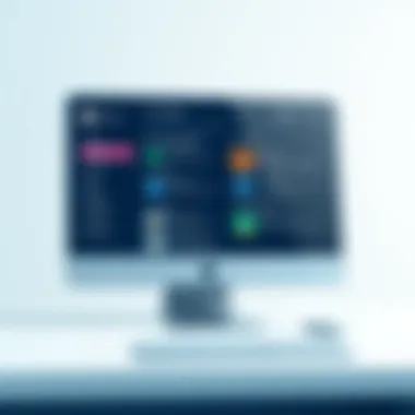 User Interface of Web Community Software User interface of a leading web community software platform