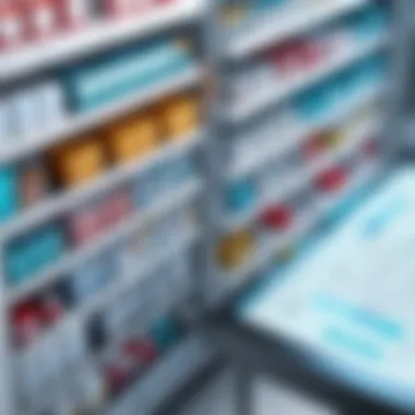Inventory Control Mechanisms Visual representation of inventory control mechanisms within pharmacy software