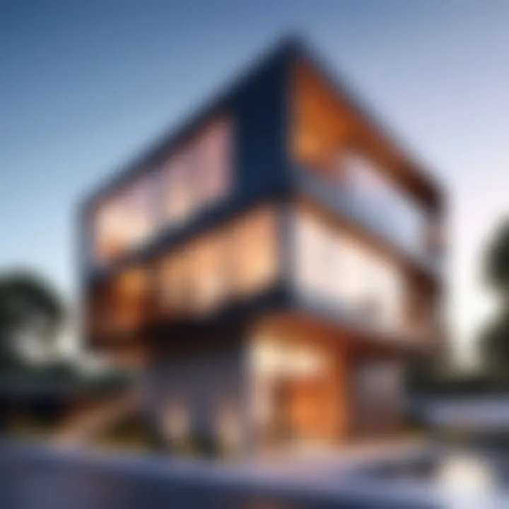 Architectural rendering showcasing Mac capabilities