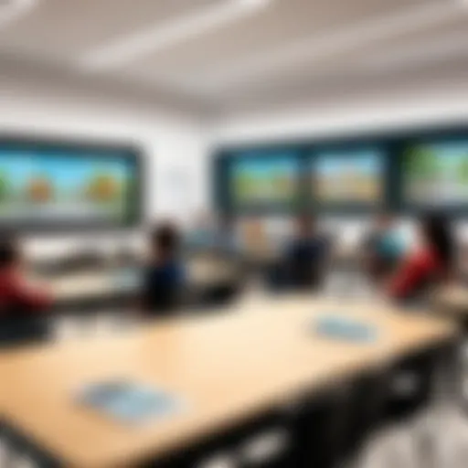 Interactive augmented reality classroom experience