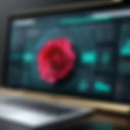 Visual representation of Bamboo Rose PLM platform interface