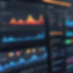 Dashboard showcasing software development metrics