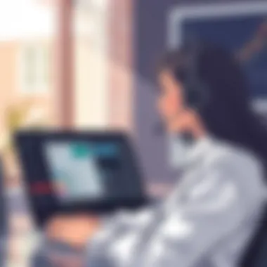 Customer Support in Buildium Application Customer support interaction in Buildium application