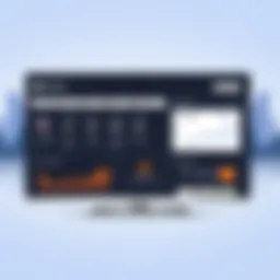 Dashboard view of Buildium application showcasing key features