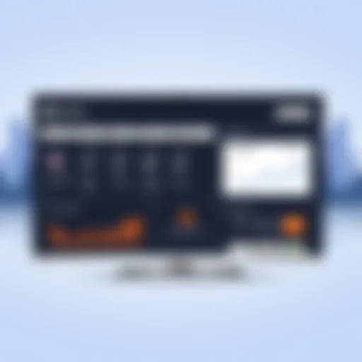 Buildium Application Dashboard Dashboard view of Buildium application showcasing key features