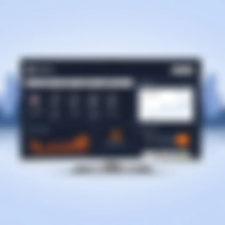 Buildium Application Dashboard Dashboard view of Buildium application showcasing key features