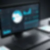 Visual representation of ClearScope's interface showcasing its analytical tools