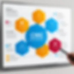 A graphical representation of CMIC project management features