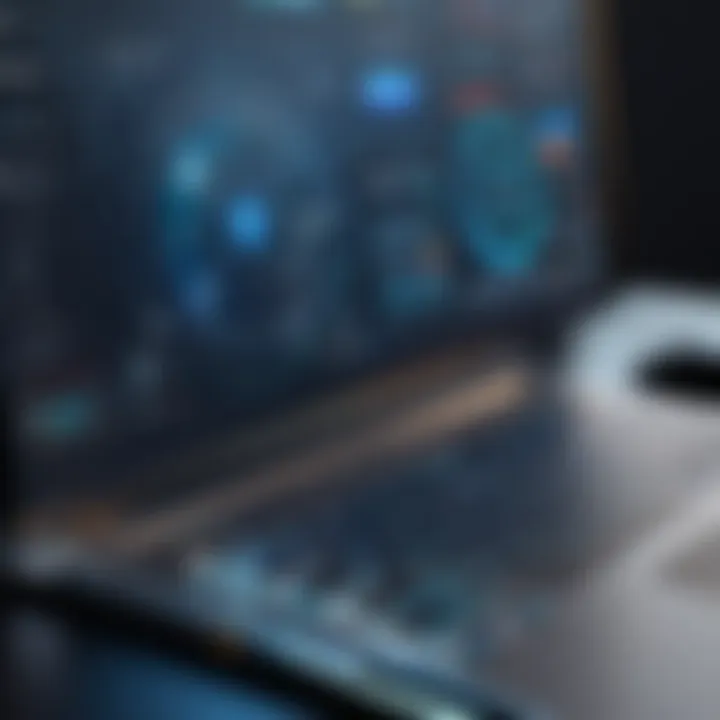 User interface showcasing advanced CAD design features