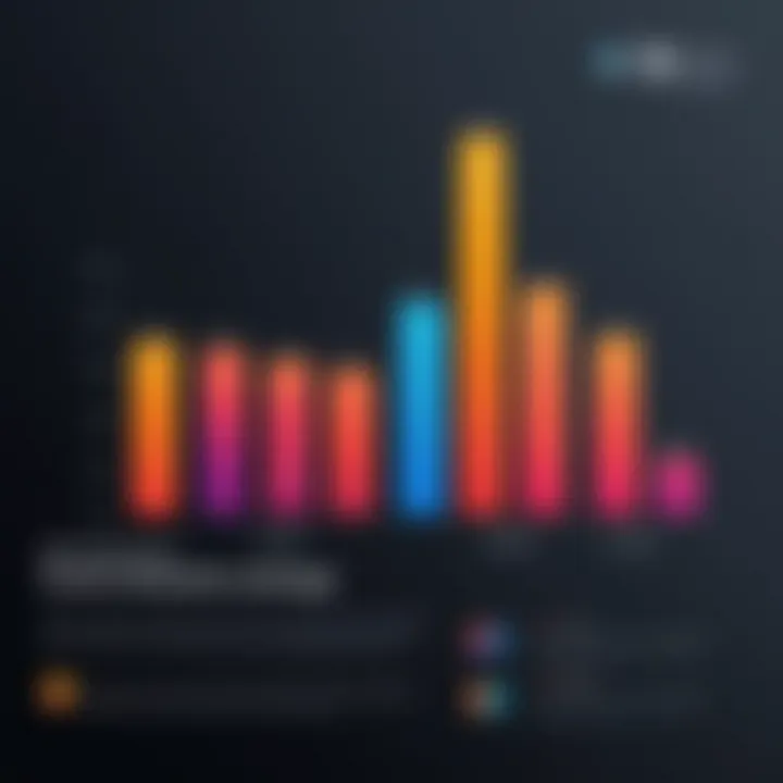 Bar graph showcasing user satisfaction ratings of Jewel Church