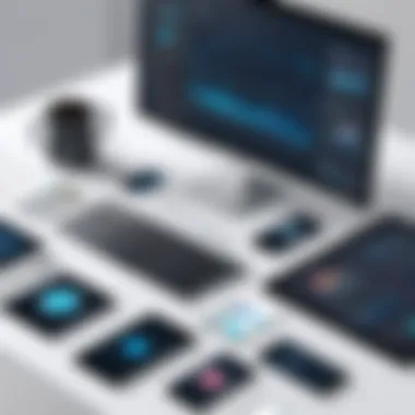 Illustration of collaborative tools in software