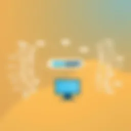 Visual representation of a mind mapping session