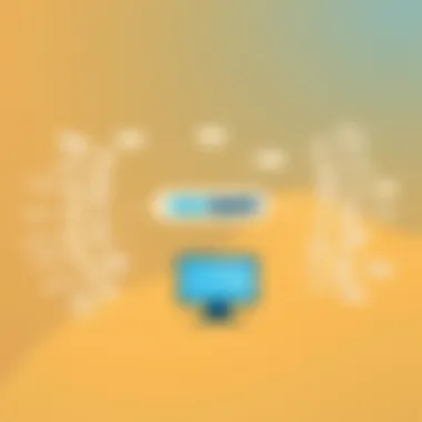 Visual representation of a mind mapping session