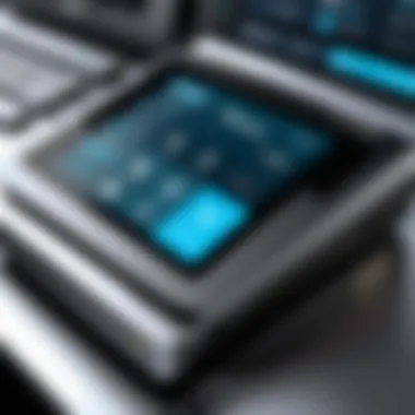 Modern POS System Interface Overview of a modern POS system interface