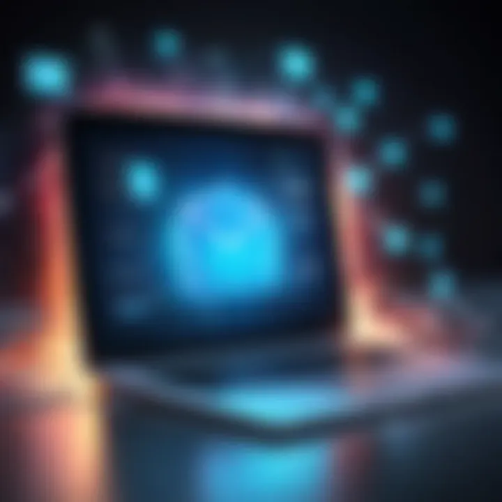Diagram illustrating emerging threats in email security