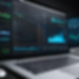 Overview of advanced network monitoring dashboard on Mac