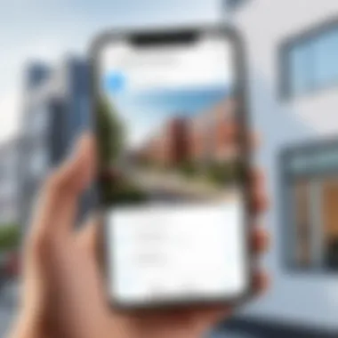 Mobile app for managing tenant communications