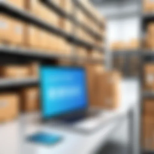 Visual representation of consignment inventory dynamics