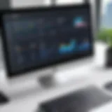 PCLaw dashboard showcasing financial tools