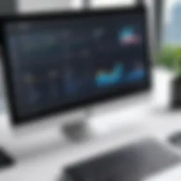PCLaw dashboard showcasing financial tools
