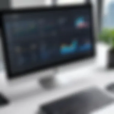 PCLaw dashboard showcasing financial tools