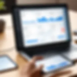 User interface of Later Social Media Scheduler showcasing dashboard features