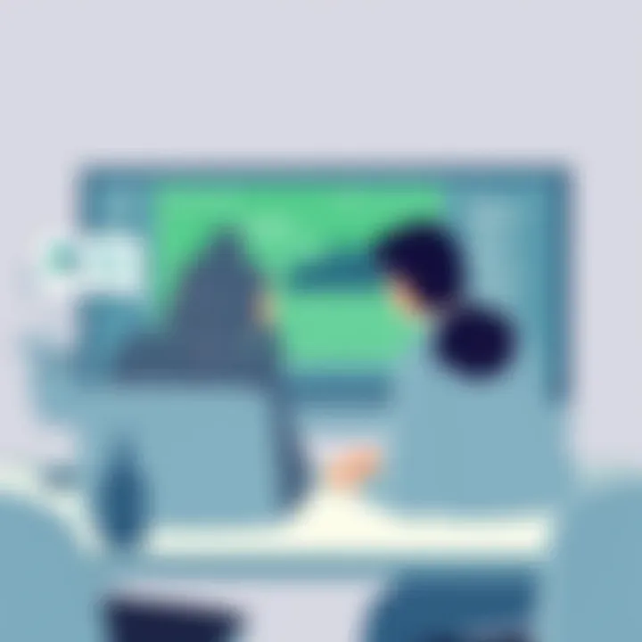 Collaborative Data Analysis for Strategic Planning A team analyzing forestry data on a digital platform