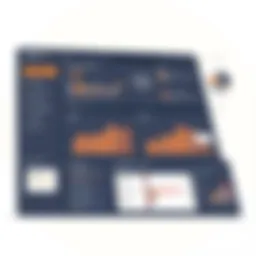 Visual representation of Palantir dashboard features