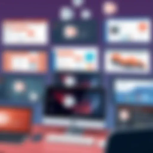 Showcasing various PowerPoint software options