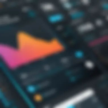 A visually engaging dashboard of a WordPress site highlighting user metrics.