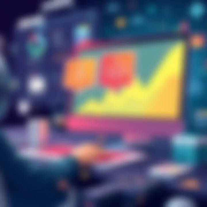 Visual representation of data-driven decision-making through feedback