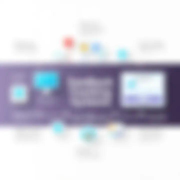 Diagram illustrating feedback tracking system architecture