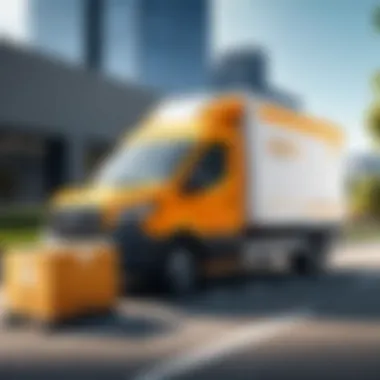 Infographic on selecting the right courier service