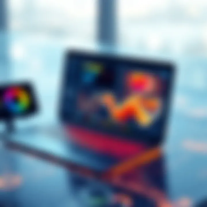 Example of heat map applications in business analytics