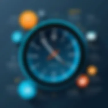An infographic outlining key benefits of using billable hours apps for invoicing.