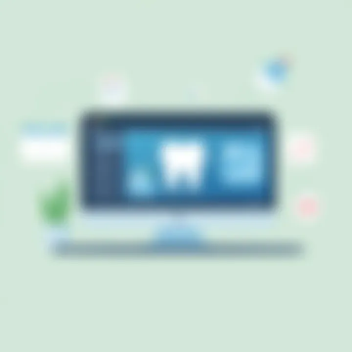 User-friendly interface of Dentrix Ascend software