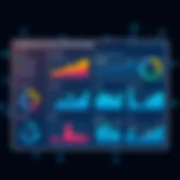 A sleek dashboard showcasing construction estimating software metrics