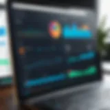 Visual representation of eGain CRM dashboard showcasing analytics and metrics