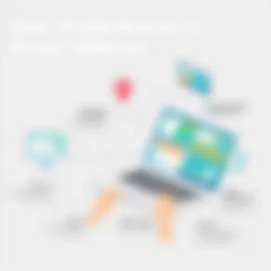 User Experiences in Design Software Infographic showcasing software user experiences
