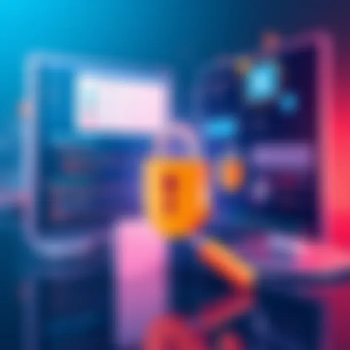 Security features in litigation software