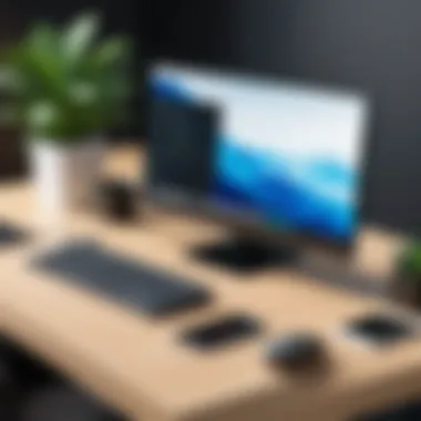 Support Options for Desktop Management Software Visual representation of support options for desktop management software