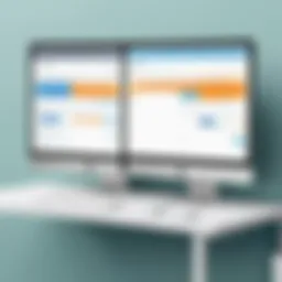 A visual comparison chart of scheduling tools