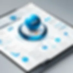 Visual representation of Evo ERP functionalities