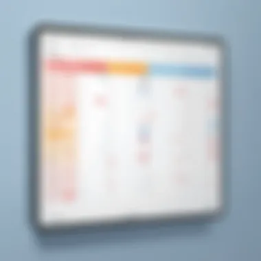 Visualizing Appointment Management Calendar with reminders marked