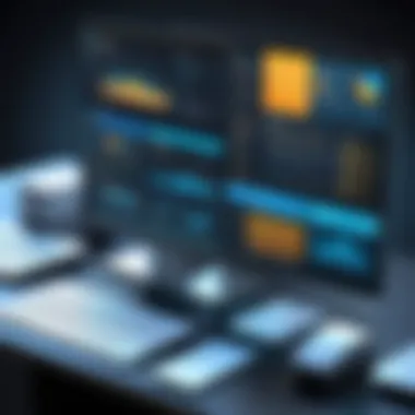 Diverse Enterprise Software Solutions Visual representation of enterprise software options
