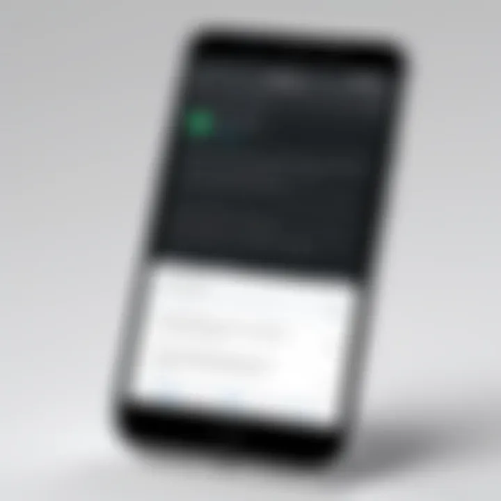 User-friendly interface of a text-to-speech app