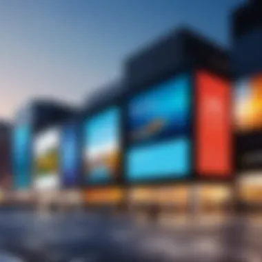 Market Landscape of Digital Signage Options Market landscape of digital signage options